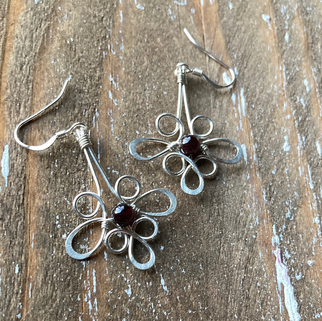 Any Metal Any Stone Customizable Drop Earrings