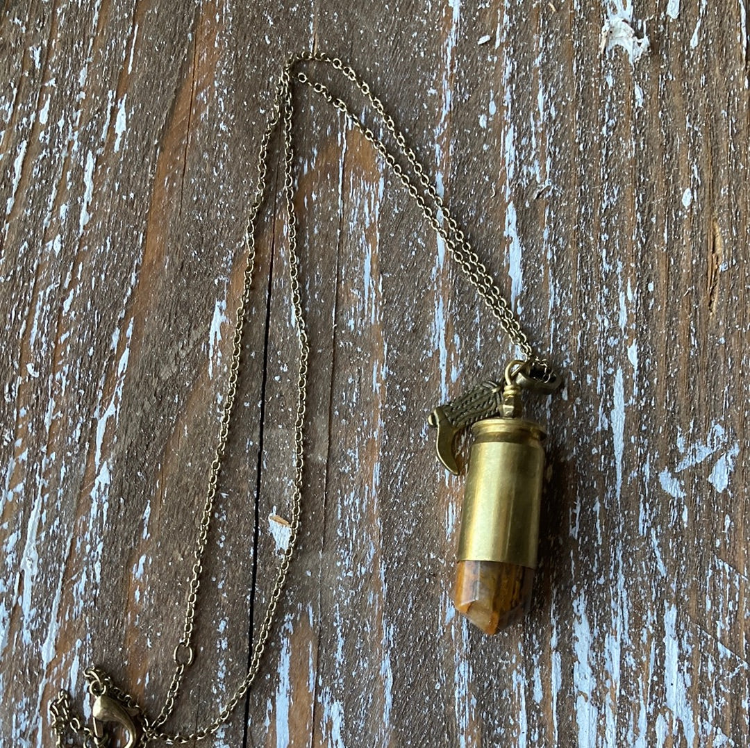 Bullet Crystal Necklace