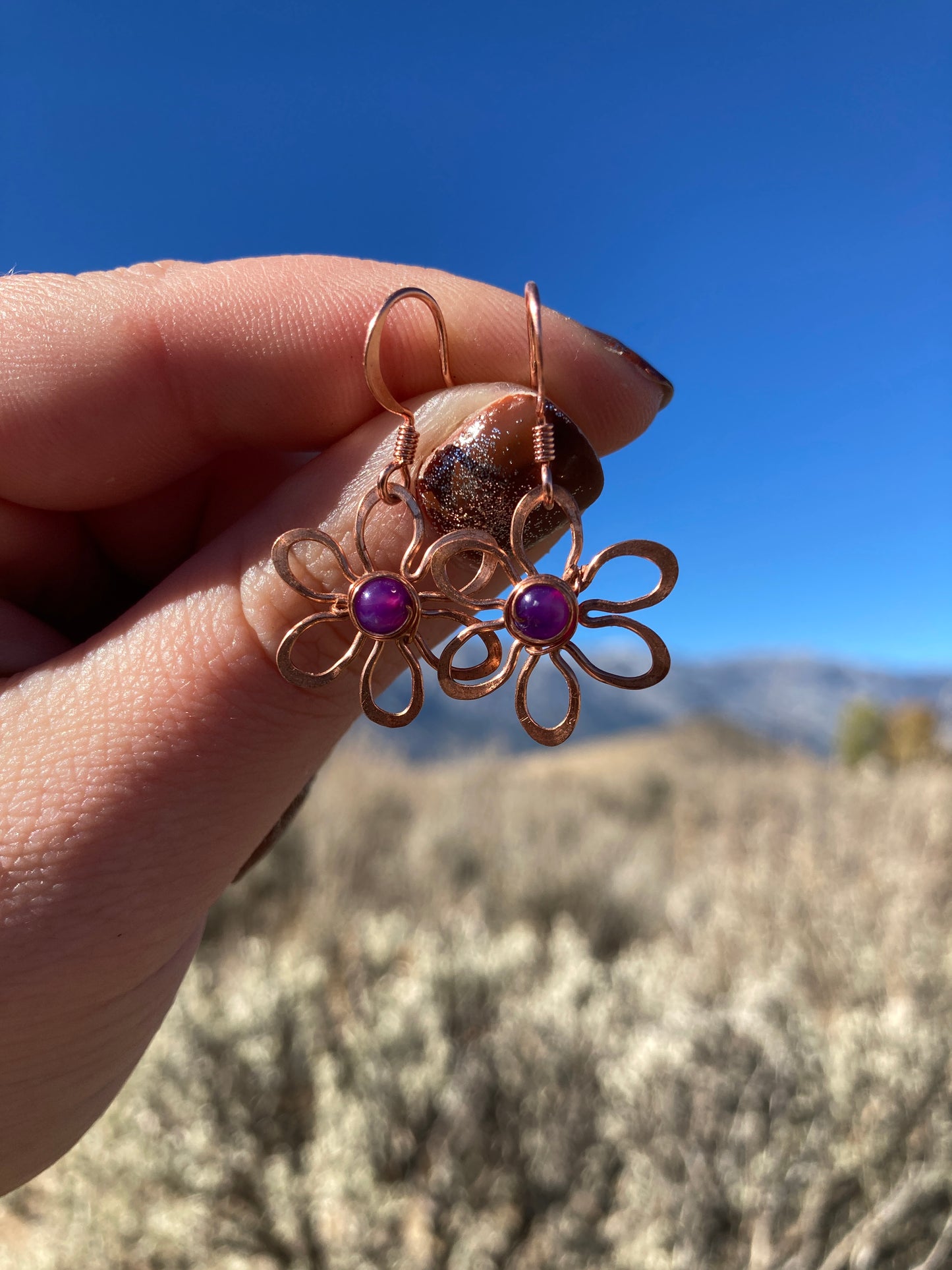 Dainty Flower Earrings