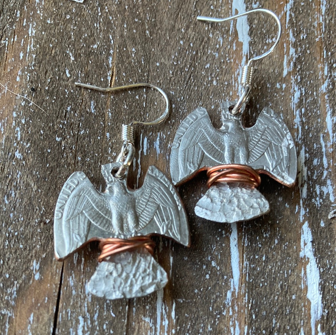 Quarter Eagle Earrings 🦅