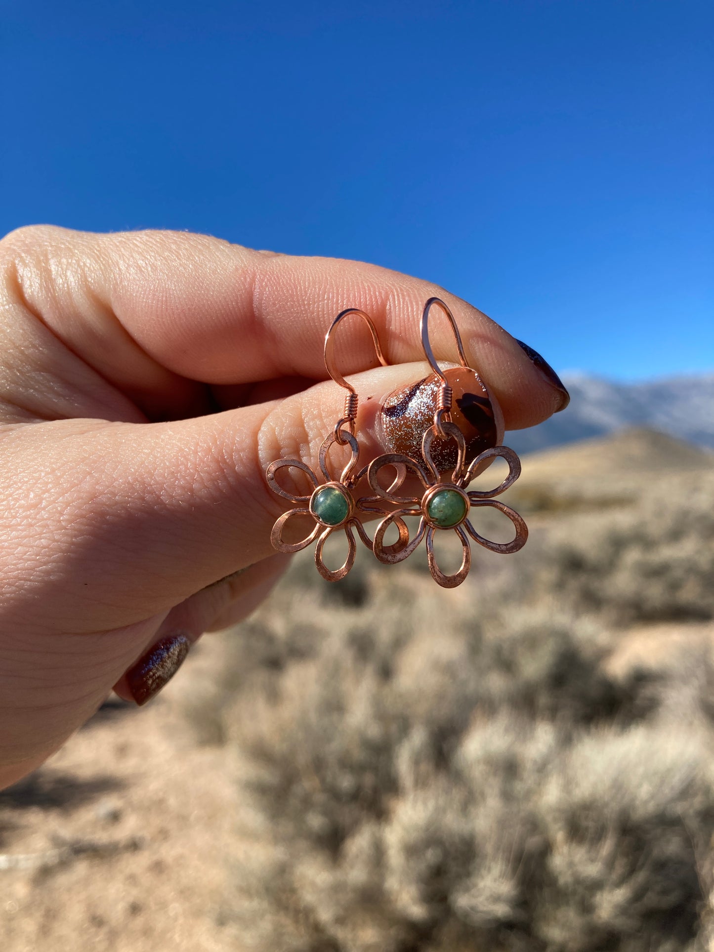 Dainty Flower Earrings