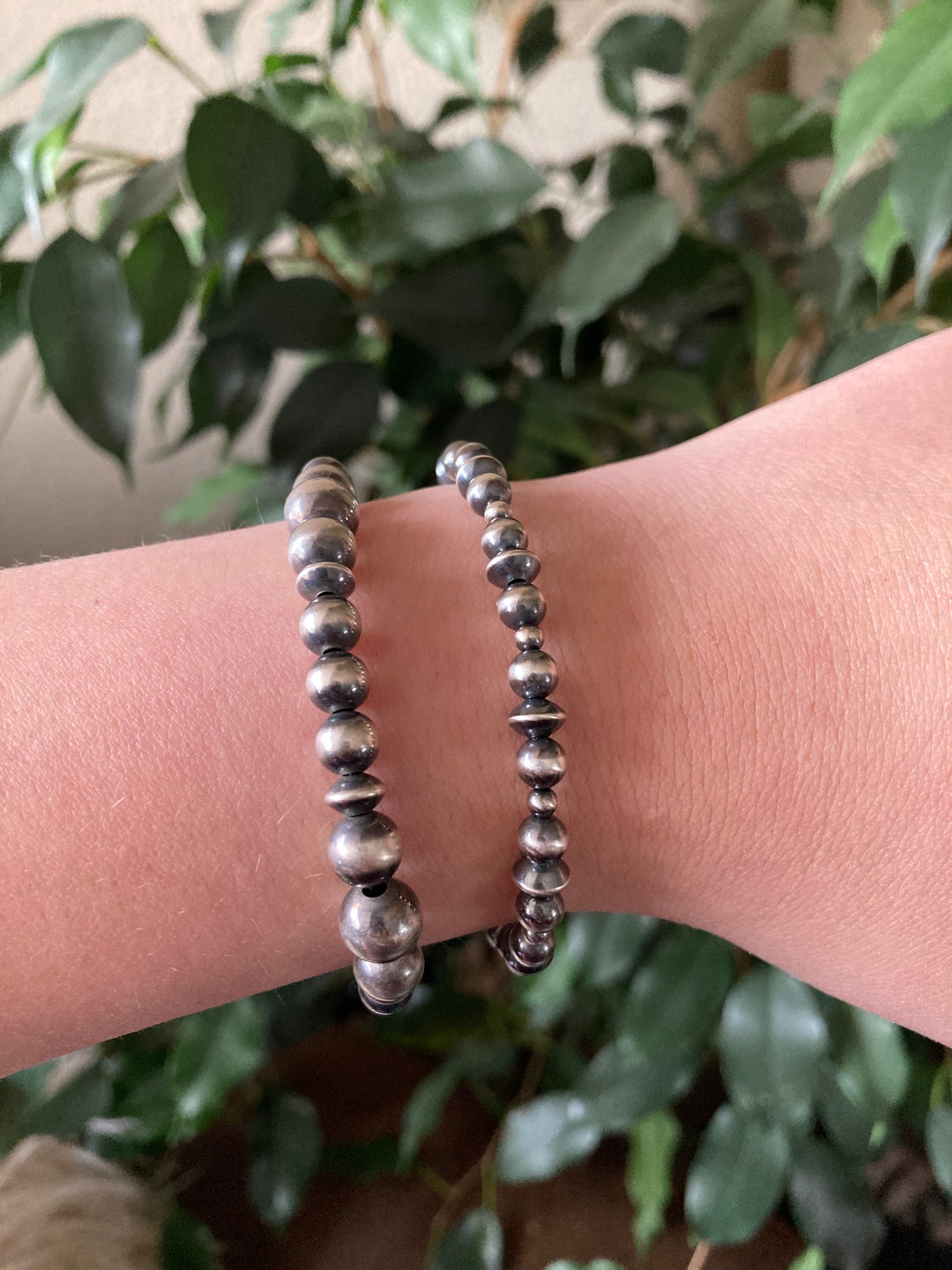 Stretchy Pattern Navajo Pearl Bracelets