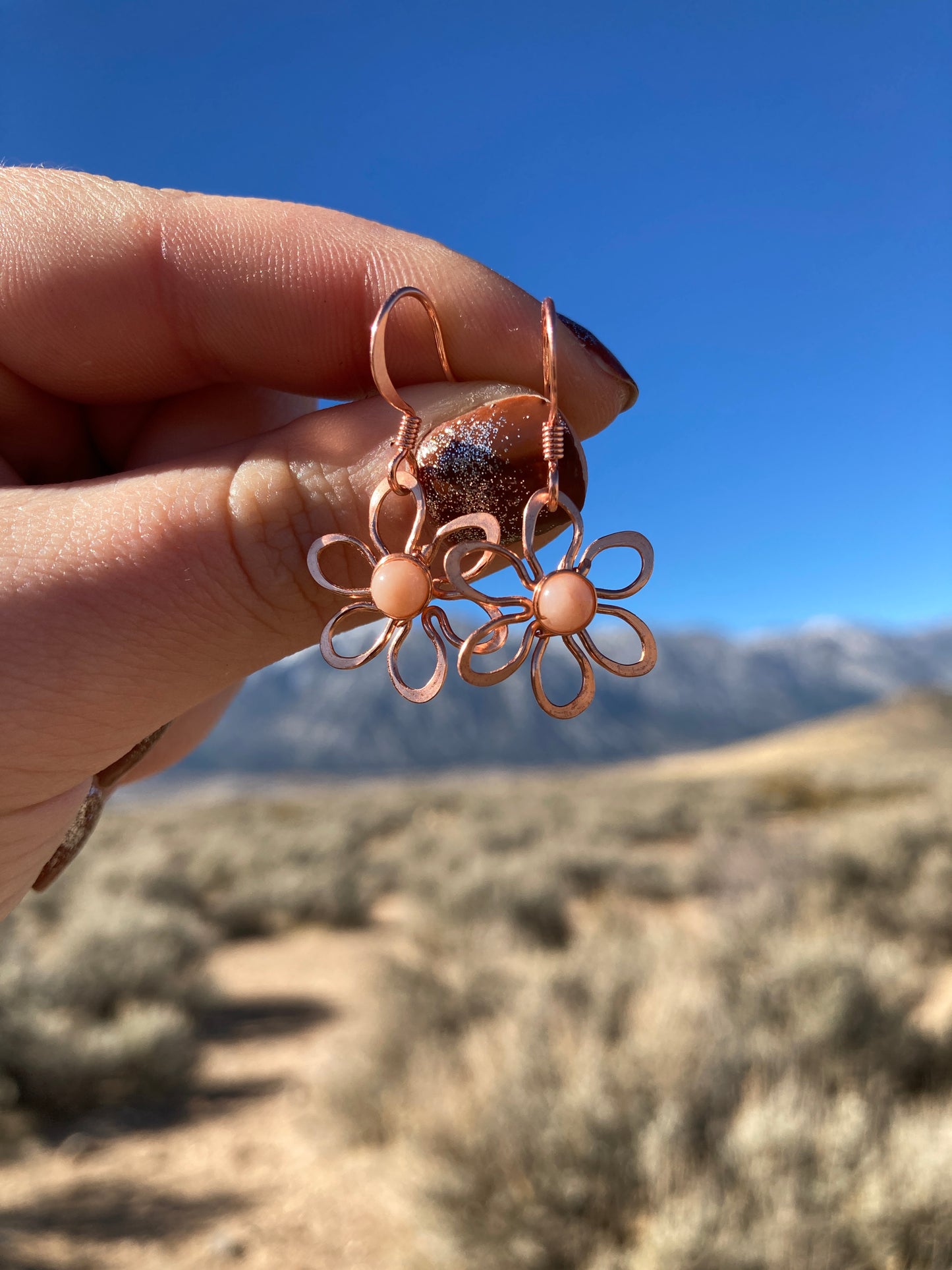 Dainty Flower Earrings