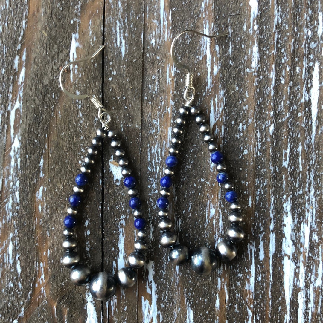 Lapis Teardrop earrings