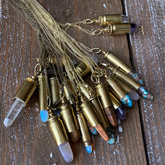 Bullet Crystal Necklace