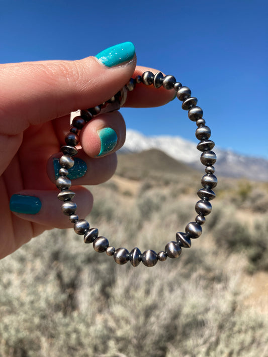 Stretchy Pattern Navajo Pearl Bracelets