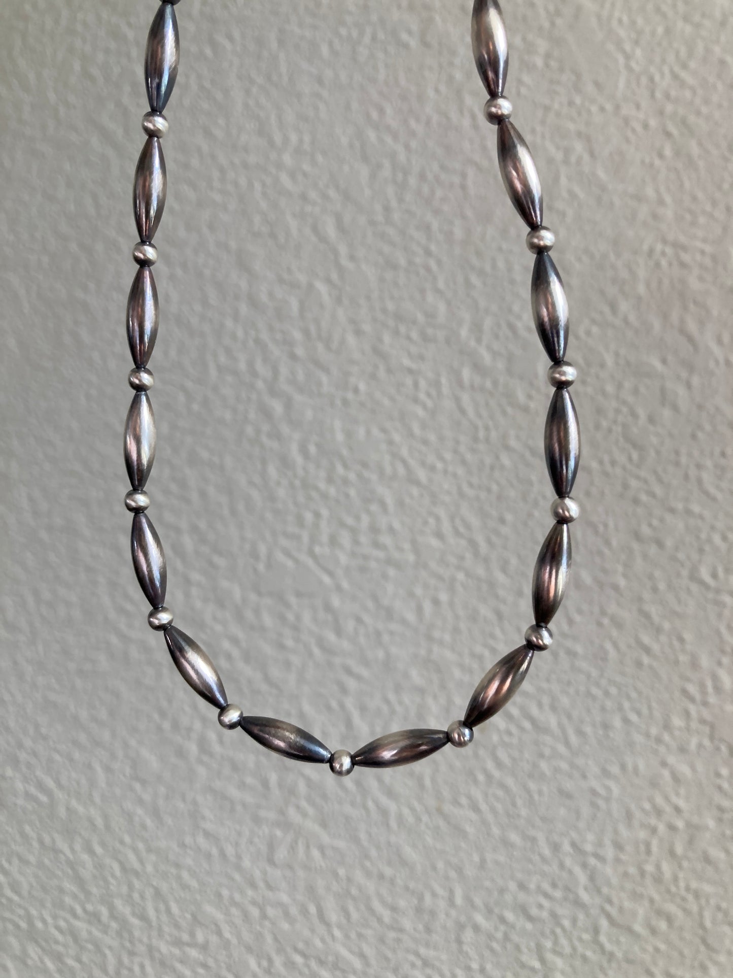 Navajo Pearl Torpedo Necklace