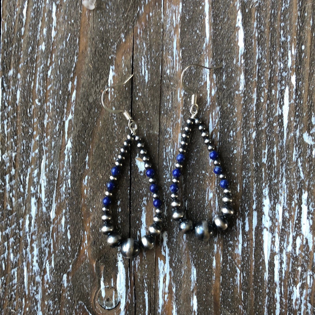 Lapis Teardrop earrings