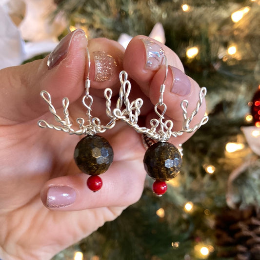 Rudolph X-mas Earrings