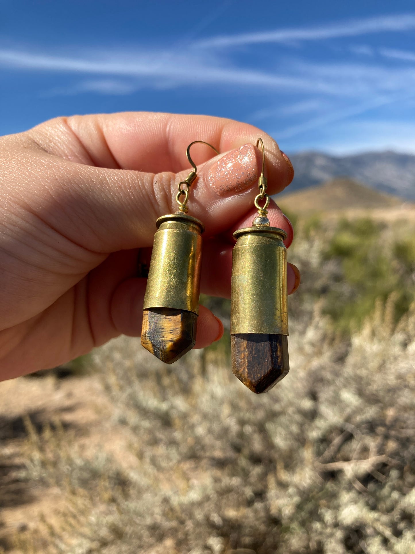 Bullet Drop Earrings