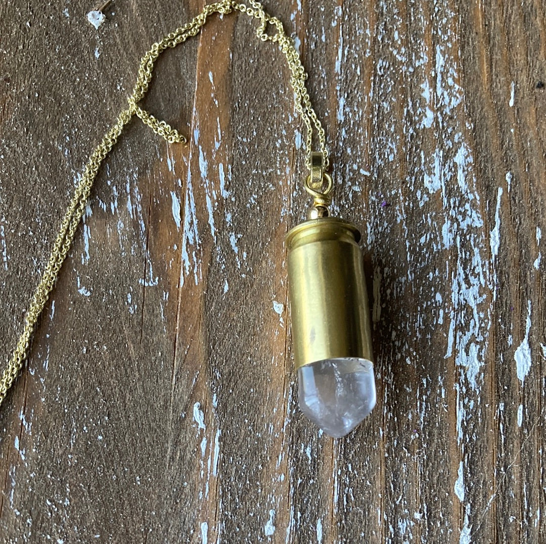 Bullet Crystal Necklace