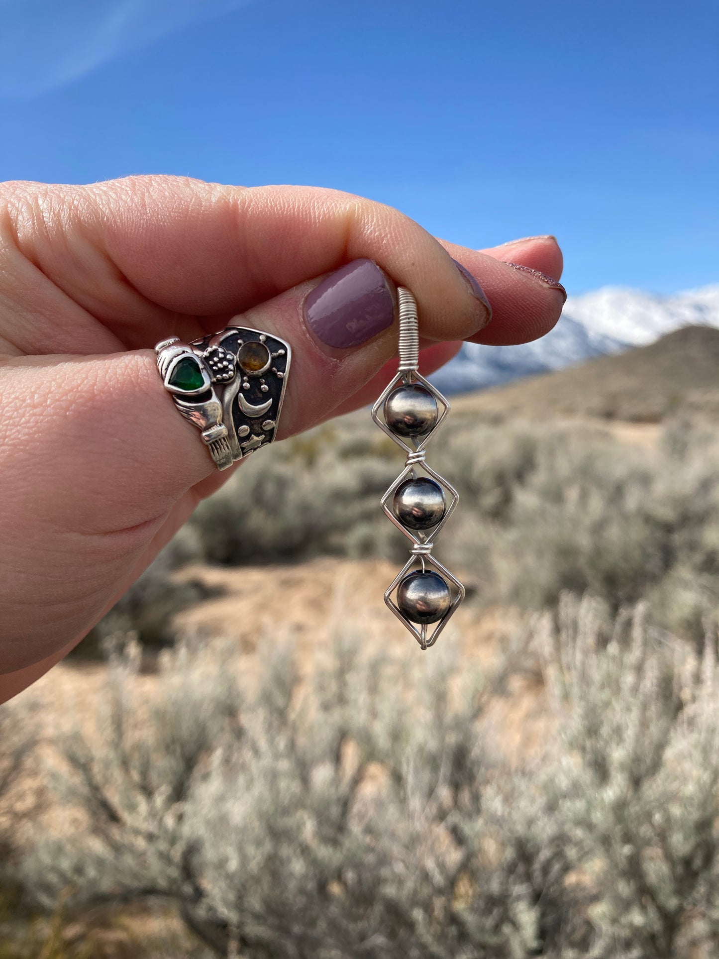 Navajo Pearl Pendant