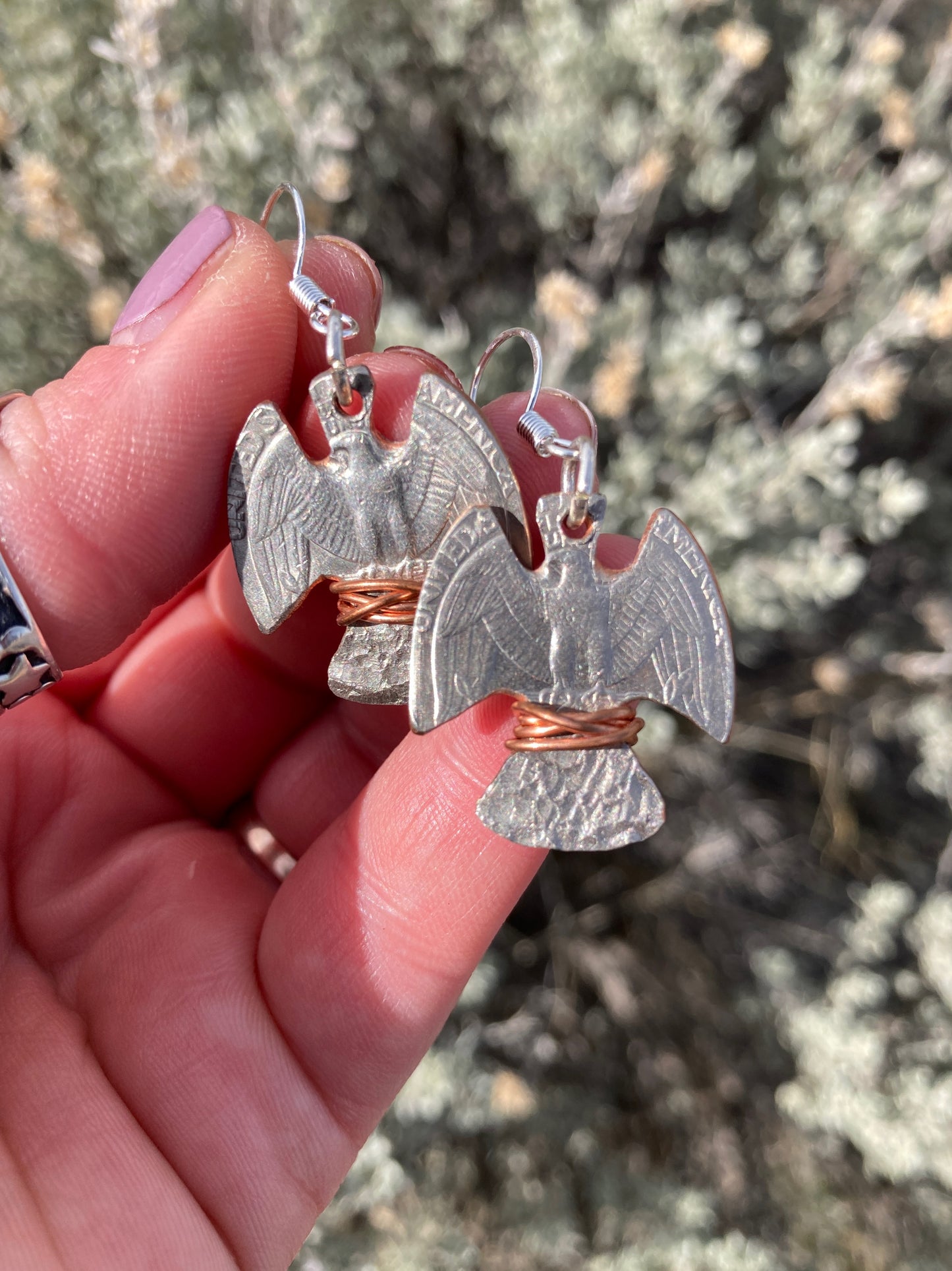 Quarter Eagle Earrings 🦅