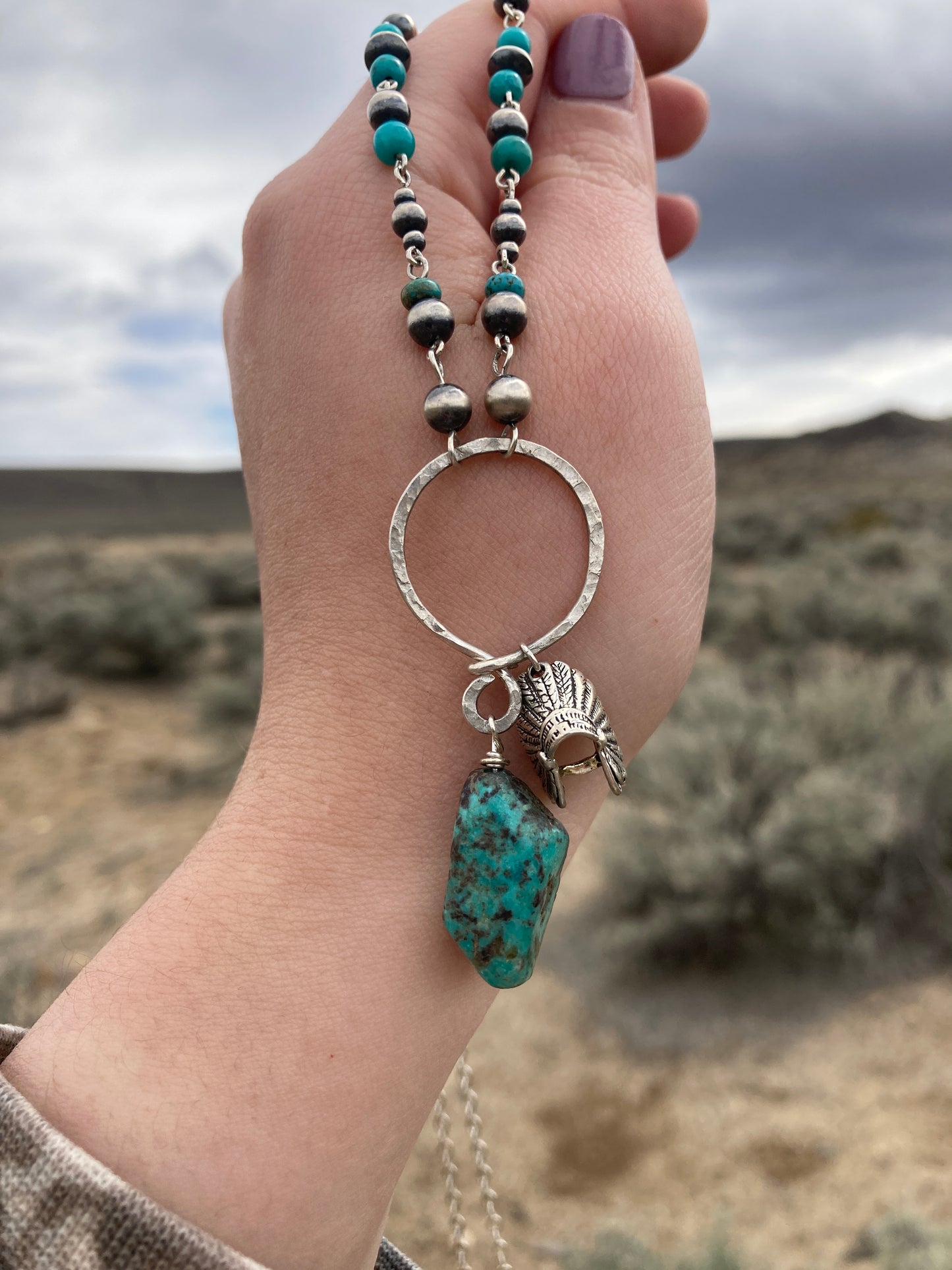 Turquoise Chief Necklace