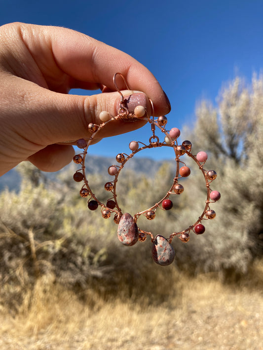 Copper Hoops