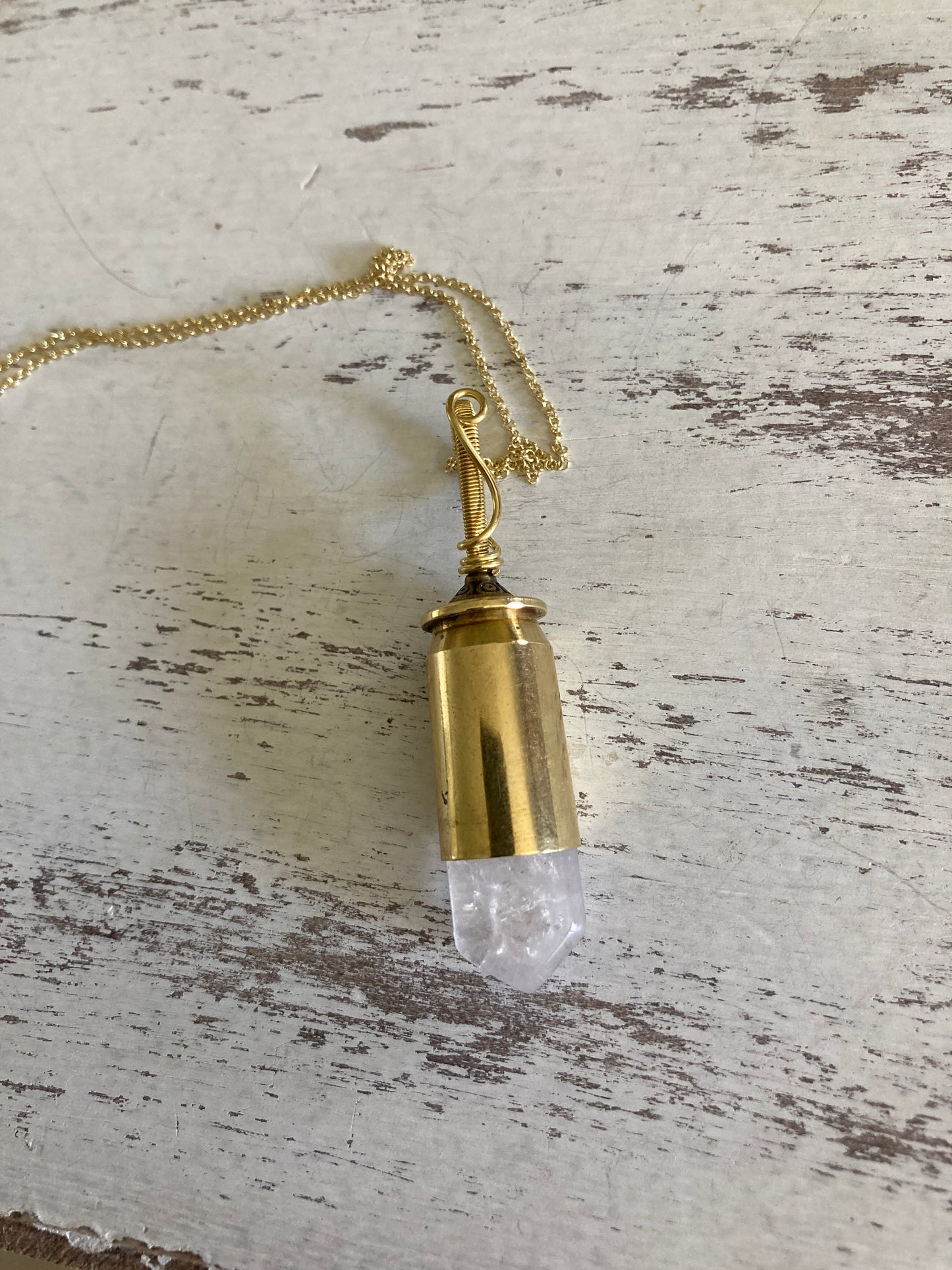 Bullet Crystal Necklace