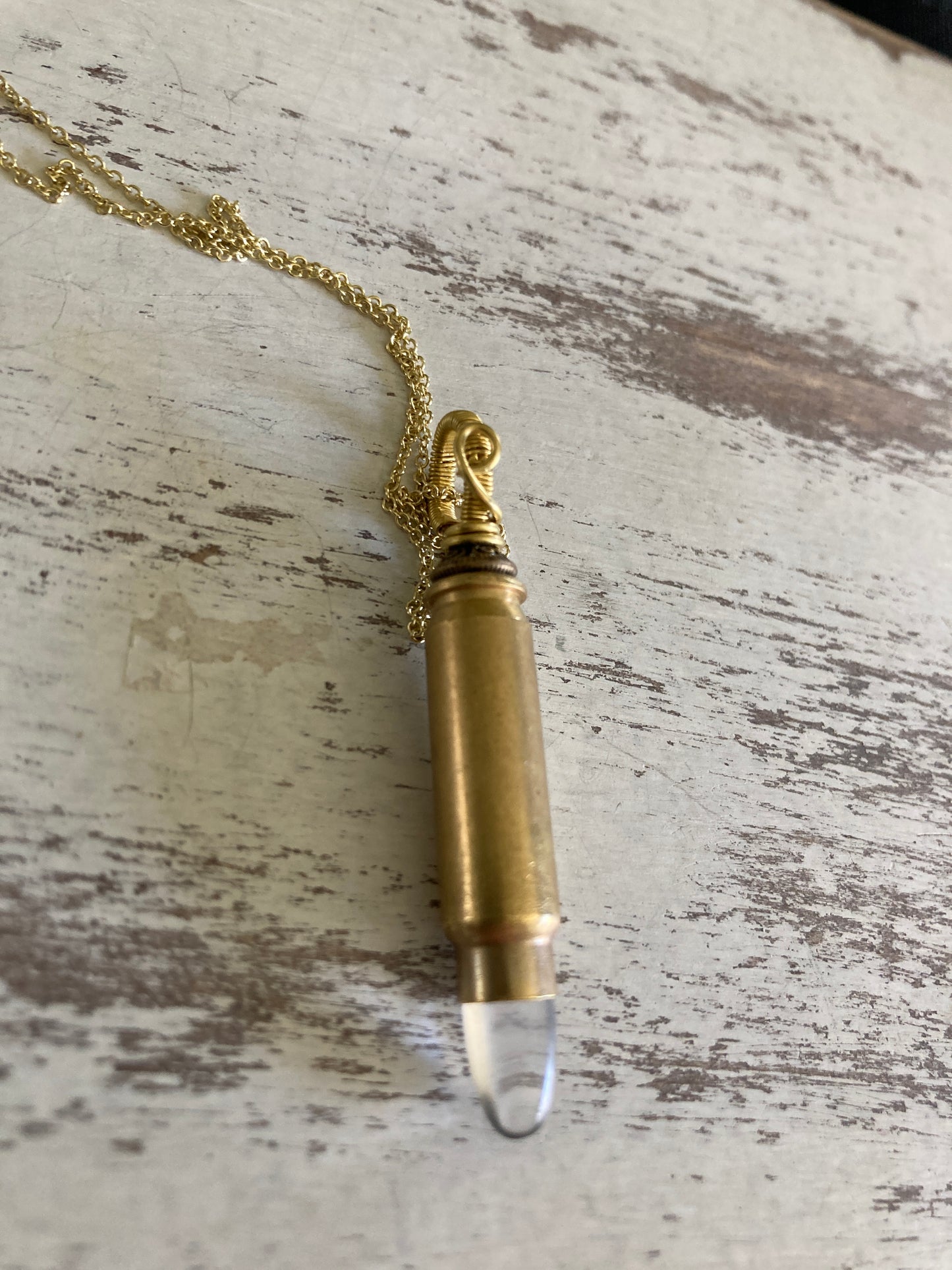 Bullet Crystal Necklace